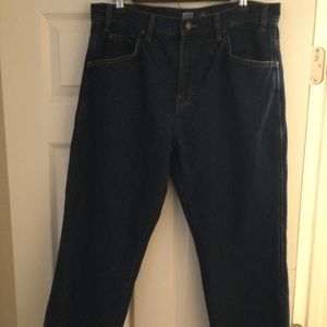 Rivet supply co dark blue jeans